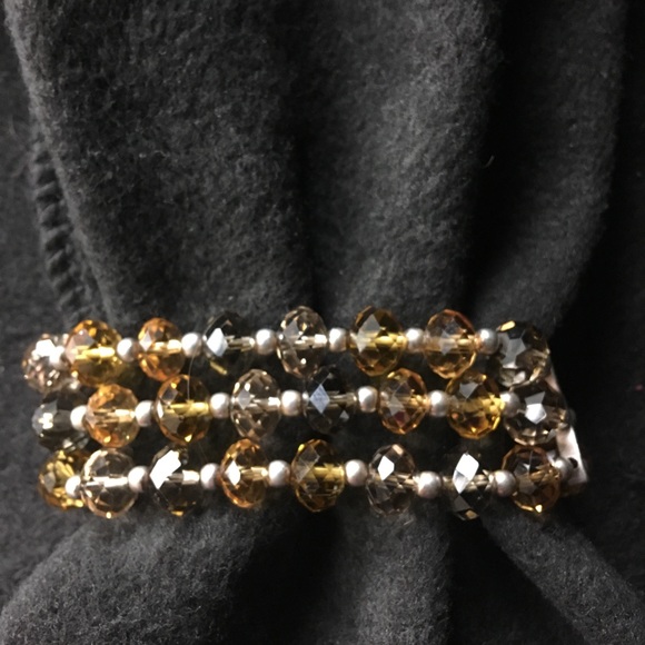 Crystal stretchy bracelet - Picture 3 of 3